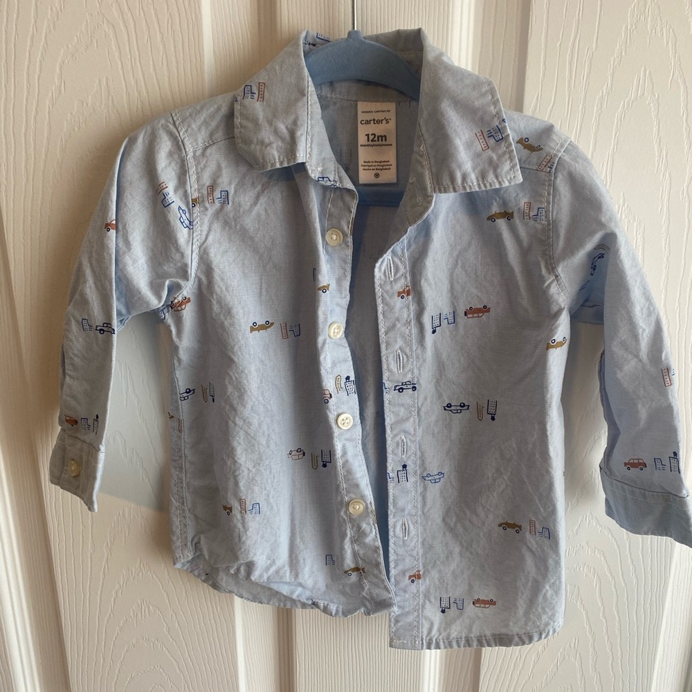 Carter’s car button up